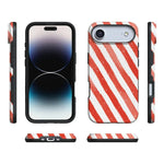 Candy Cane Lane | Peppermint Stripes Case Phone Case Casetry 
