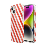 Candy Cane Lane | Peppermint Stripes Case Phone Case Casetry 