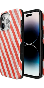 Candy Cane Lane | Peppermint Stripes Case Phone Case Casetry 