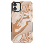 Caramel Delight | Marble Swirl Case iPhone Case get.casely Bold iPhone 11 