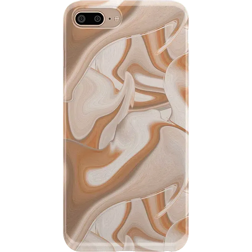 Caramel Delight | Marble Swirl Case iPhone Case get.casely Classic iPhone 6/7/8 Plus 