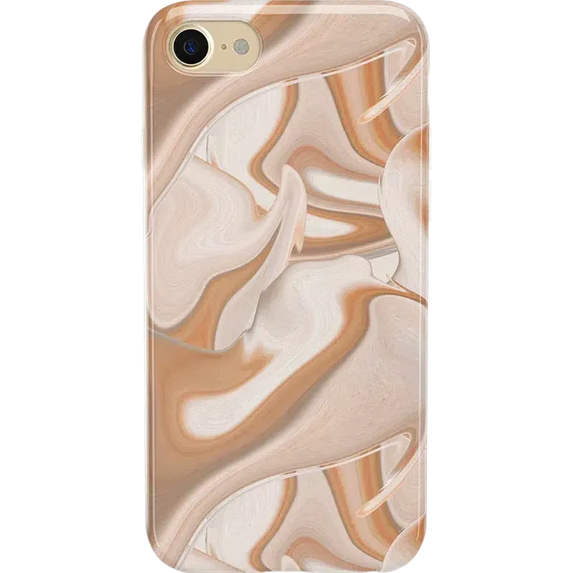 Caramel Delight | Marble Swirl Case iPhone Case get.casely Classic iPhone SE (2020 & 2022) 