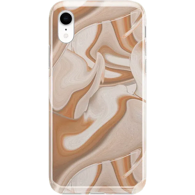 Caramel Delight | Marble Swirl Case iPhone Case get.casely Classic iPhone XR 