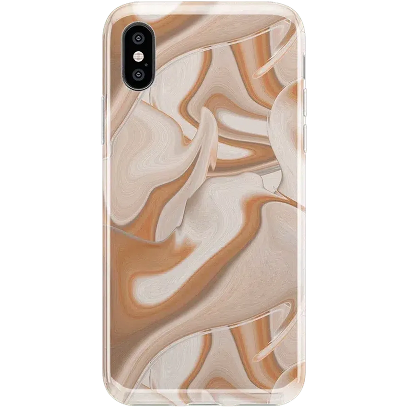 Caramel Delight | Marble Swirl Case iPhone Case get.casely Classic iPhone XS Max 