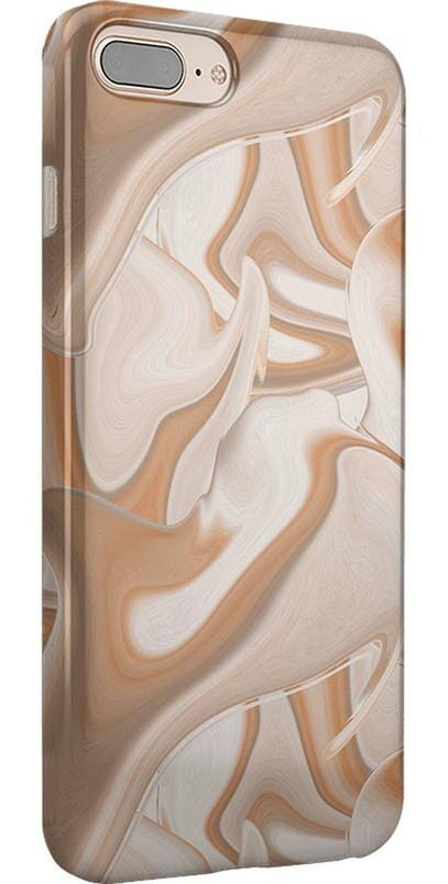 Caramel Delight | Marble Swirl Case iPhone Case get.casely 