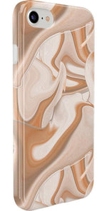 Caramel Delight | Marble Swirl Case iPhone Case get.casely 