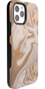 Caramel Delight | Marble Swirl Case iPhone Case get.casely 