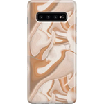 Caramel Delight | Marble Swirl Samsung Case Samsung Case get.casely Classic Galaxy S10 Plus 