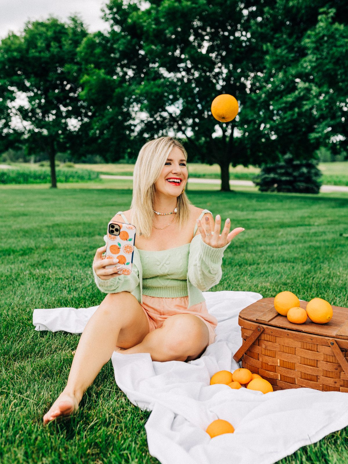 Main Squeeze | Orange Stamped Case