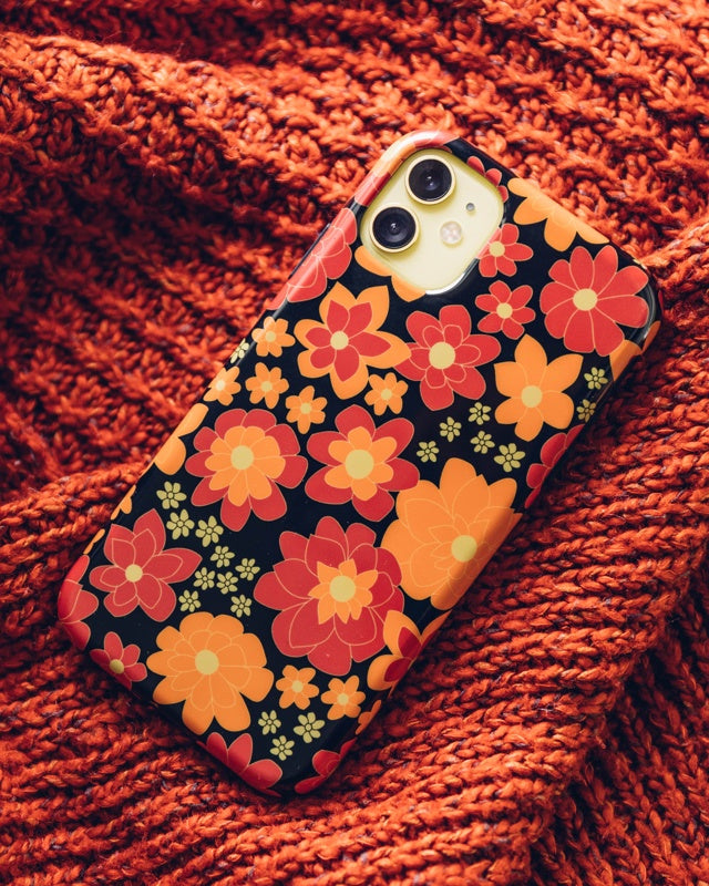Flower Child | Bright Retro Floral Case