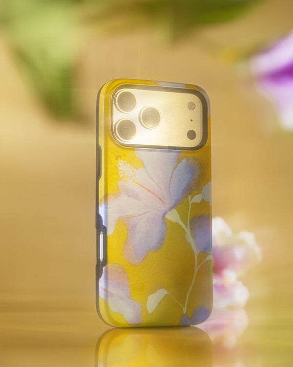 Hibiscus Haze | Painted Floral Case