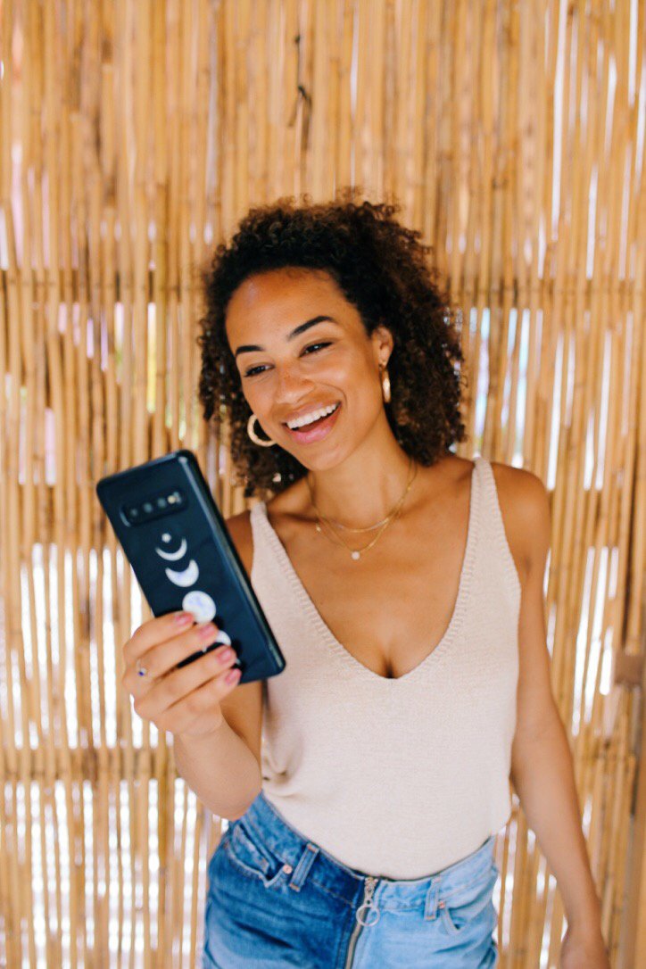 It's Just a Phase | Marble Moon Case