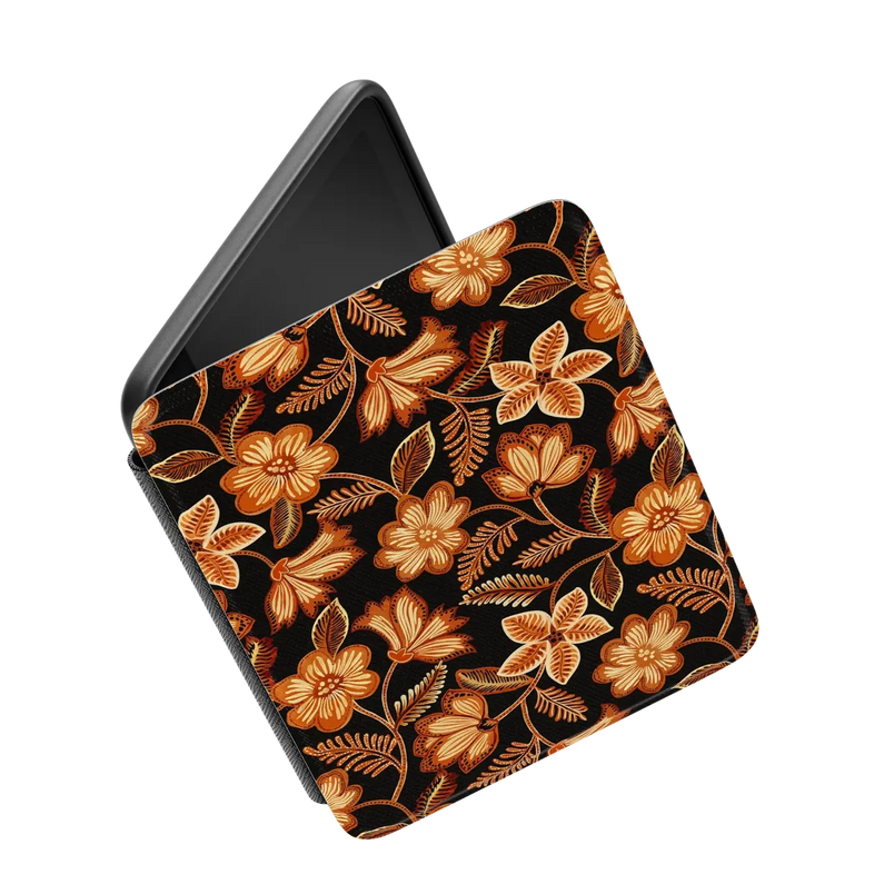 Maple Flowers | Floral Foliage Kindle Case