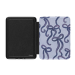 Love Me Knot | Blue Bow Kindle Case