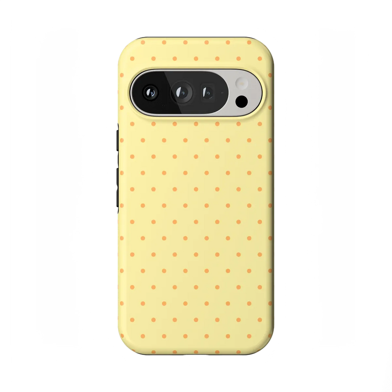 On the Dot | Yellow Polka Dot Case