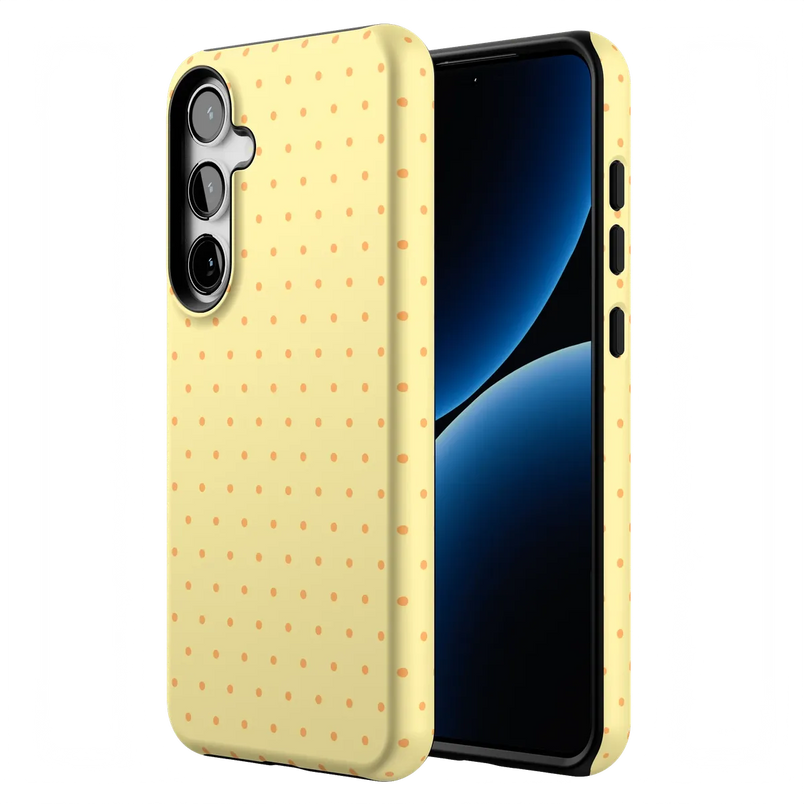 On the Dot | Yellow Polka Dot Case
