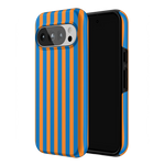 Go New York | Blue & Orange Stripes Case