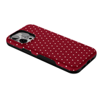 On the Dot | Maroon Polka Dot Case