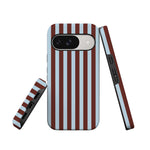 Sunday in Brooklyn | Blue Stripes Case