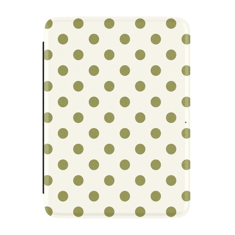 Spotted in SoHo | Green Polka Dot Kindle Case