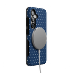 On the Dot | Navy Polka Dot Case