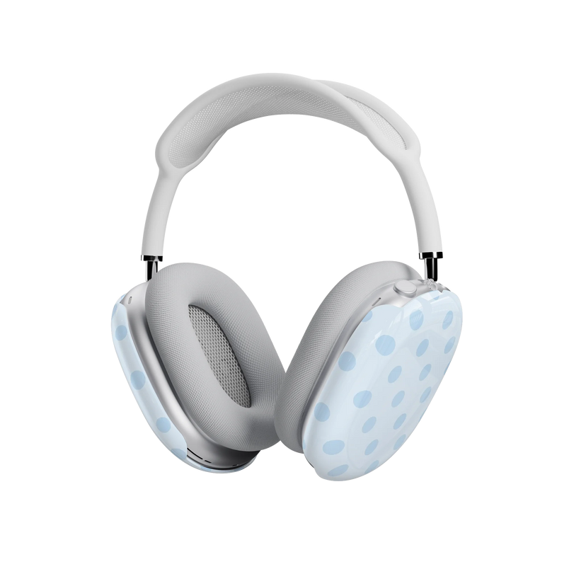 Spotted in SoHo | Light Blue Polka Dot AirPods Max Case
