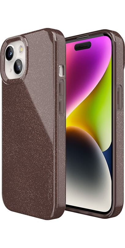 Cedar Trail | Brown Enchanted Shimmer Case iPhone Case get.casely 