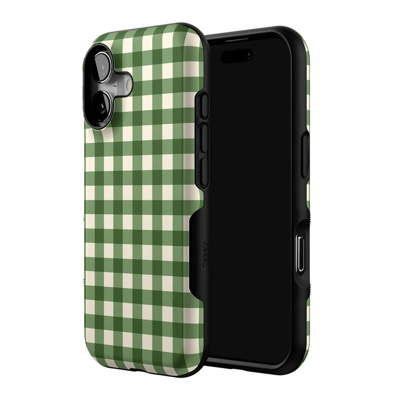 Checked Twice | Green Plaid Case