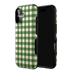 Checked Twice | Green Plaid Case