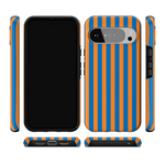 Go New York | Blue & Orange Stripes Case