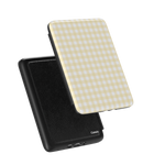 Pastel Picnic | Yellow Gingham Kindle Case