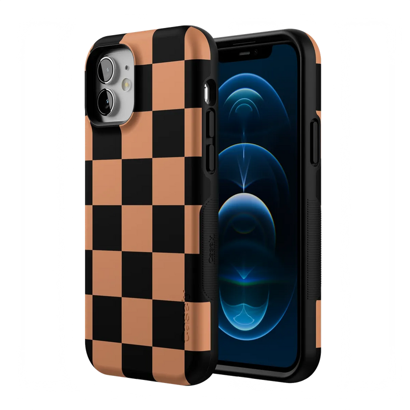 Fit Check | Black & Brown Checkerboard Case