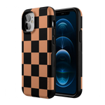 Fit Check | Black & Brown Checkerboard Case