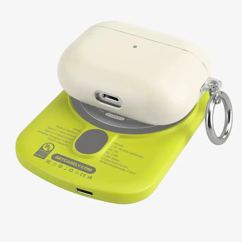 Chartreuse Days | Solid Neon Yellow Power Pod Power Pod get.casely 