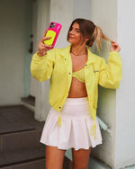 Chartreuse Days | Solid Neon Yellow Power Pod Power Pod get.casely 