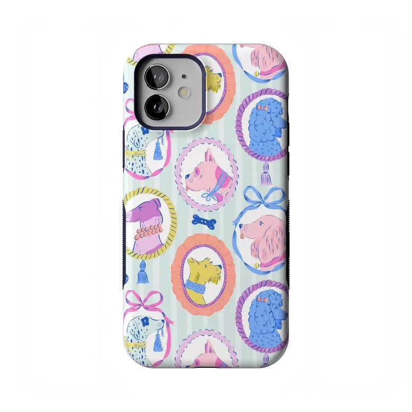 Chateau Pups | French Dog Case Phone Case get.casely Bold Flex + MagSafe® iPhone 12 Pro