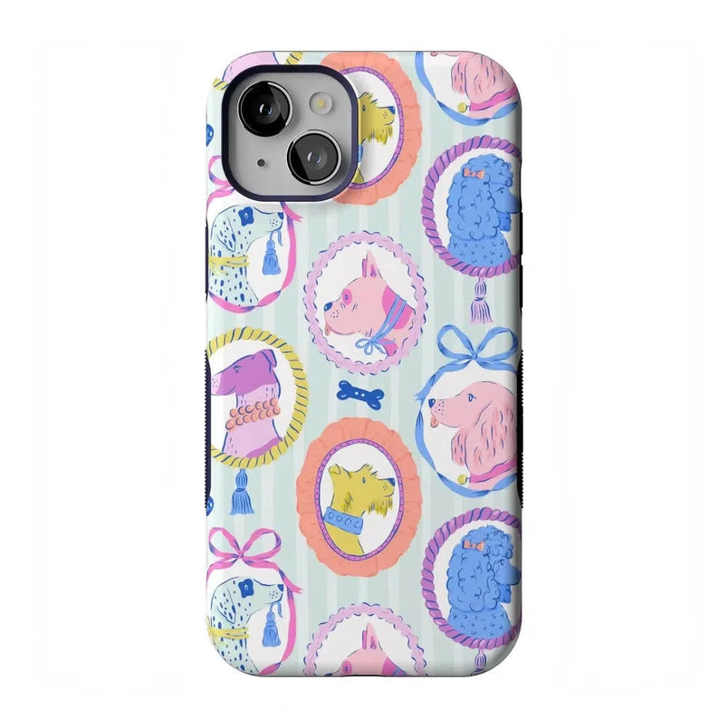 Chateau Pups | French Dog Case Phone Case get.casely Bold Flex + MagSafe® iPhone 15 Plus