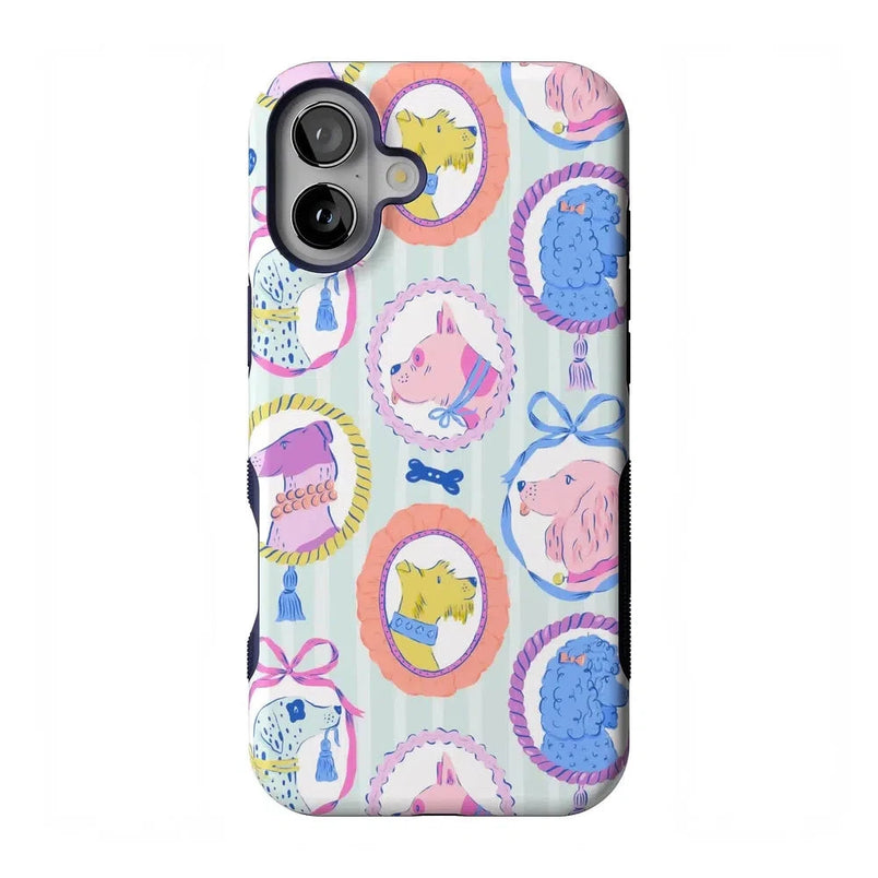 Chateau Pups | French Dog Case Phone Case get.casely Bold Flex + MagSafe® iPhone 16 Plus