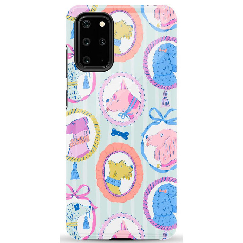 Chateau Pups | French Dog Case iPhone Case get.casely Essential Galaxy S20 Plus