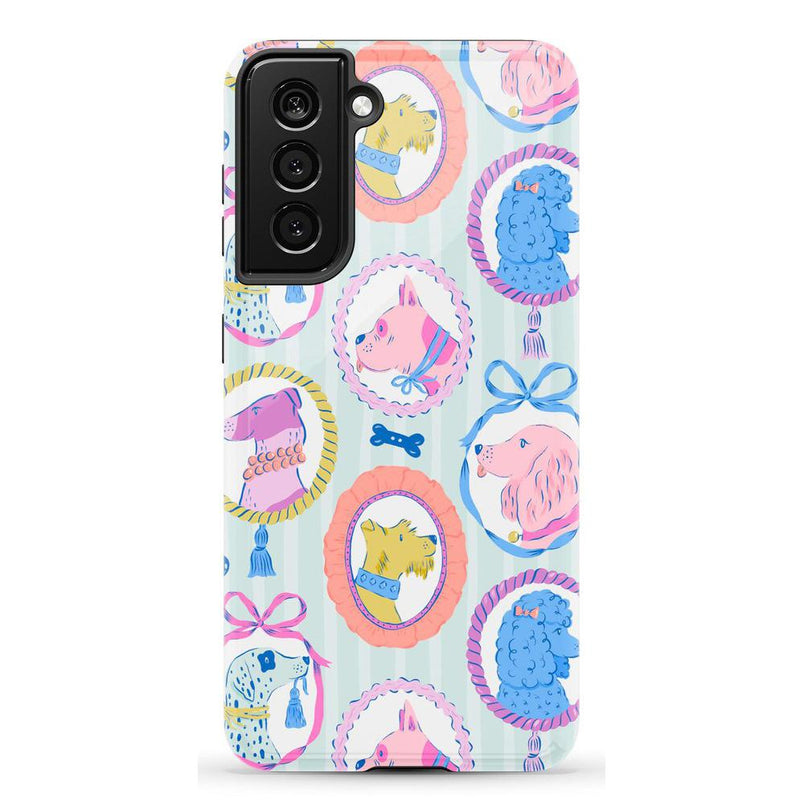 Chateau Pups | French Dog Case iPhone Case get.casely Essential Galaxy S21