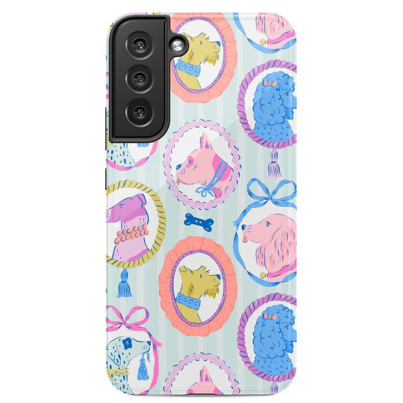 Chateau Pups | French Dog Case iPhone Case get.casely Essential Galaxy S22 Plus