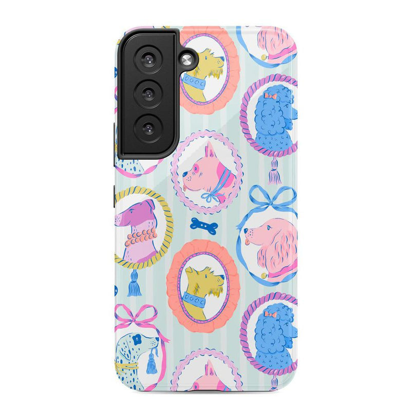 Chateau Pups | French Dog Case iPhone Case get.casely Essential Galaxy S22