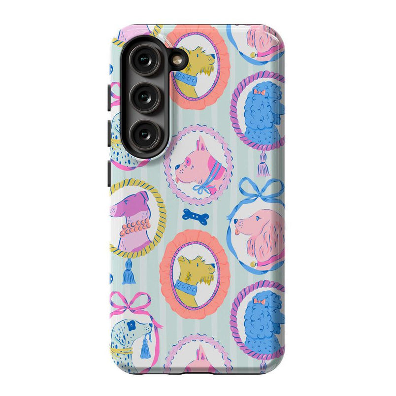 Chateau Pups | French Dog Case iPhone Case get.casely Essential Galaxy S23