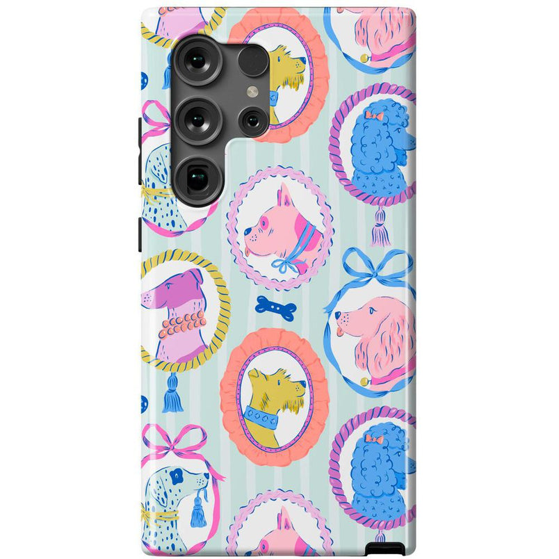 Chateau Pups | French Dog Case iPhone Case get.casely Essential Galaxy S24 Ultra