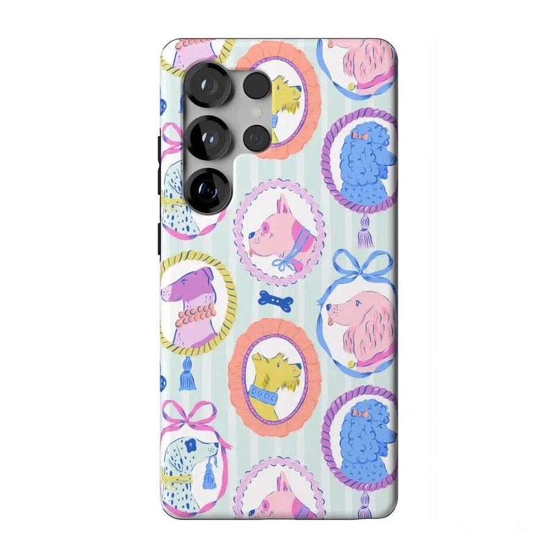 Chateau Pups | French Dog Case iPhone Case get.casely Essential + MagSafe® Galaxy S25 Ultra