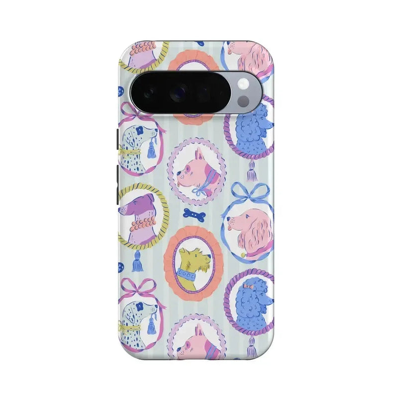 Chateau Pups | French Dog Case Phone Case get.casely Essential + MagSafe® Google Pixel 10 Pro XL 