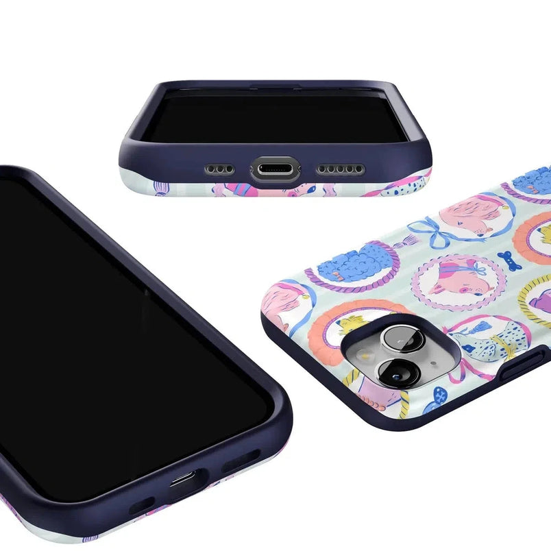 Chateau Pups | French Dog Case Phone Case get.casely 