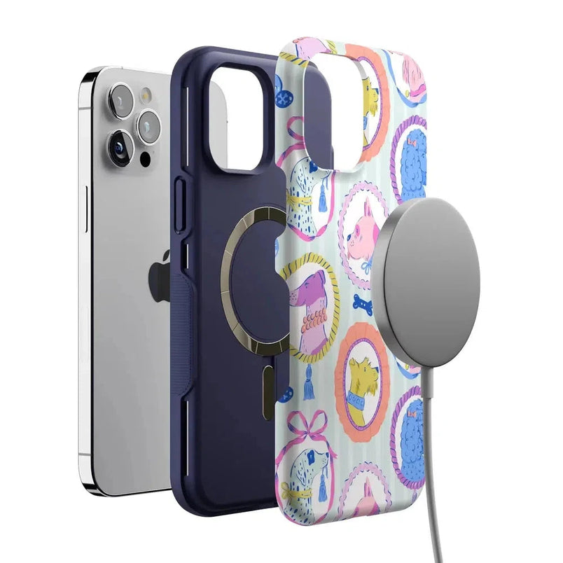 Chateau Pups | French Dog Case Phone Case get.casely 