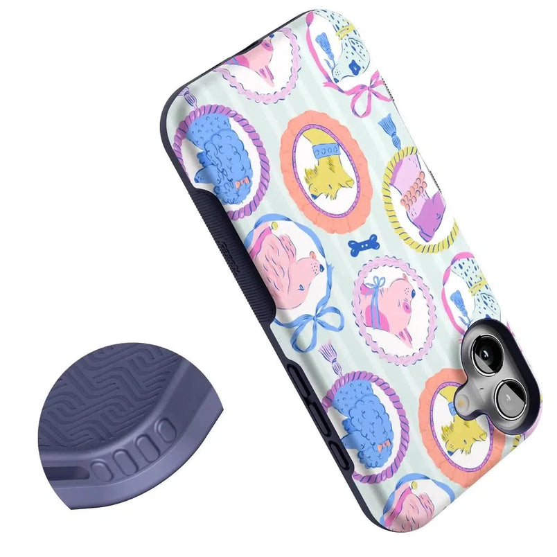 Chateau Pups | French Dog Case Phone Case get.casely 