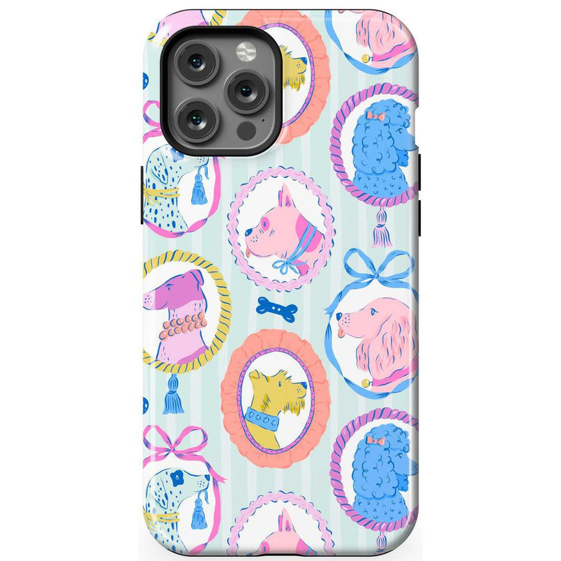 Chateau Pups | French Dog Case iPhone Case get.casely Essential + MagSafe® iPhone 12 Pro Max